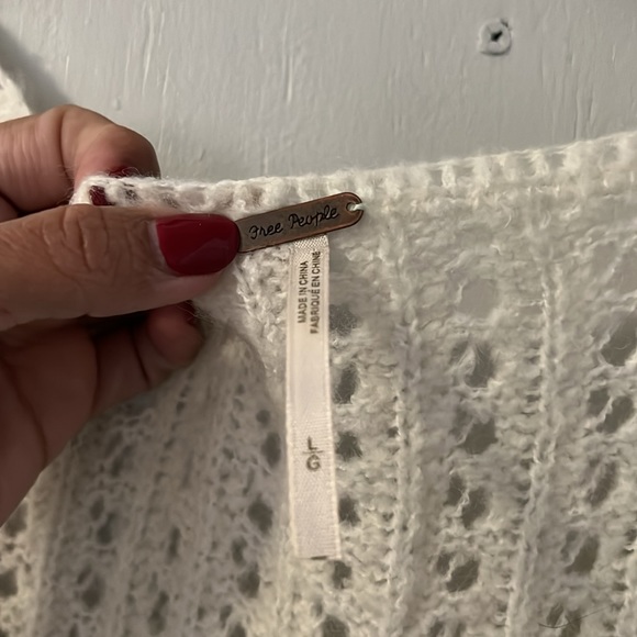 Free People Knitted  Dress Cover up Size L - Picture 3 of 10